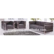 ks816 Contemporary furniture office sofas stainless steel legs sofas